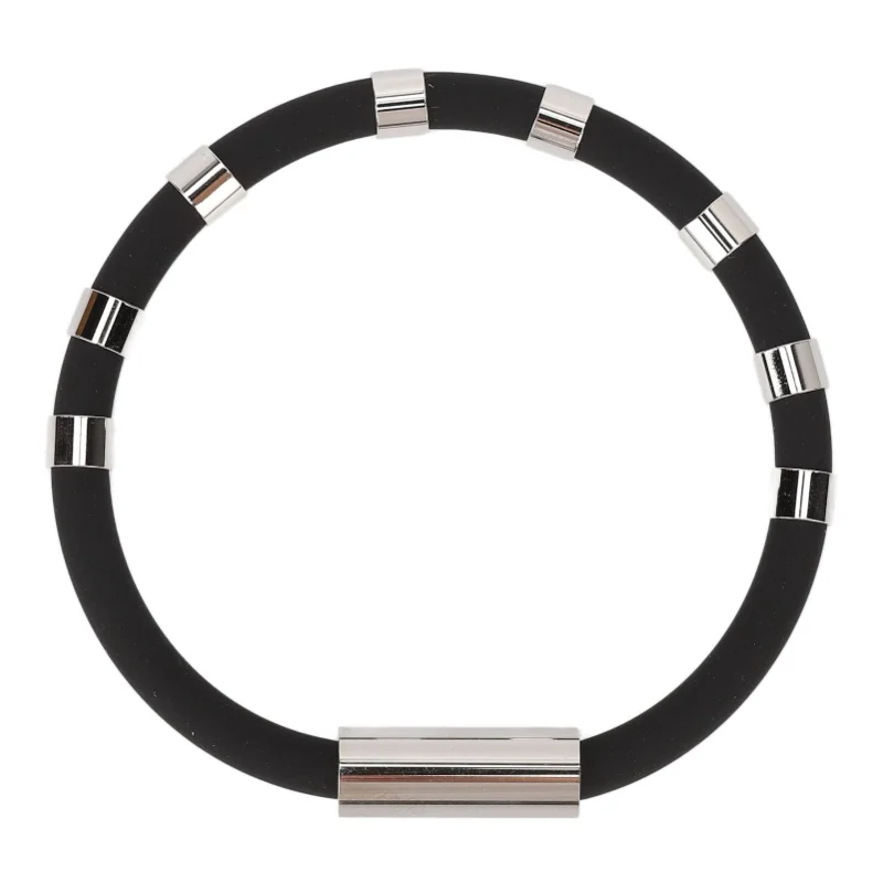 

Anti Static Bracelet Silicone 8 Loops Eliminate Body Static Wristband For Winter Running White