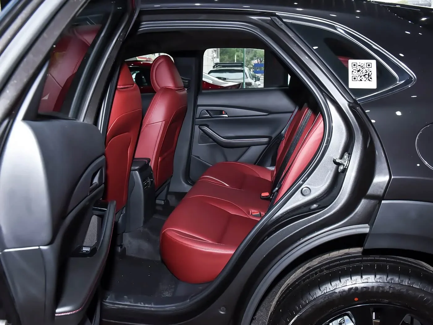 Spezieller Autositzbezug für Mazda CX-30 2020 2021 2022 2023 2024, PU-Leder-Sitzkissen-Schutz, Autositzbezüge, Zubehör – Detail 2