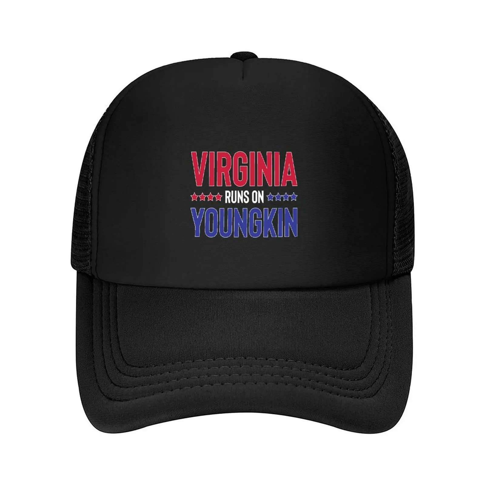 

Virginia Runs on Youngkin, Youngkin For Virginia Governor, Youngkin Election Gifts For Men, Women Baseball Cap