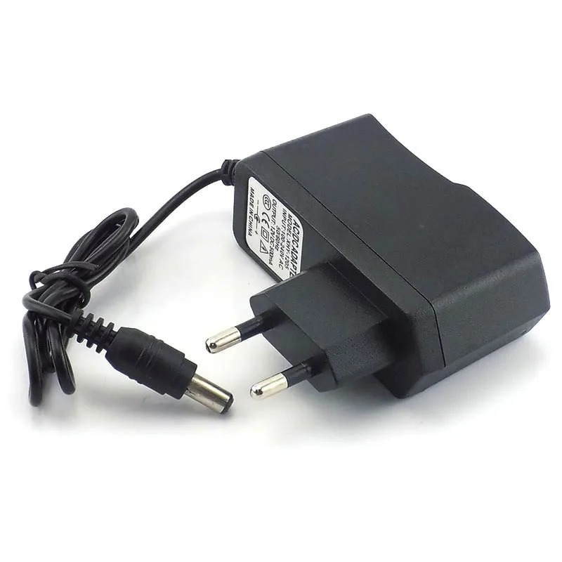 12V 0.5A 500mA US EU Plug 100-240V AC a DC adattatore di alimentazione connettore di alimentazione 5.5x2.1mm adattatore per caricabatterie per LED Strip Light H10