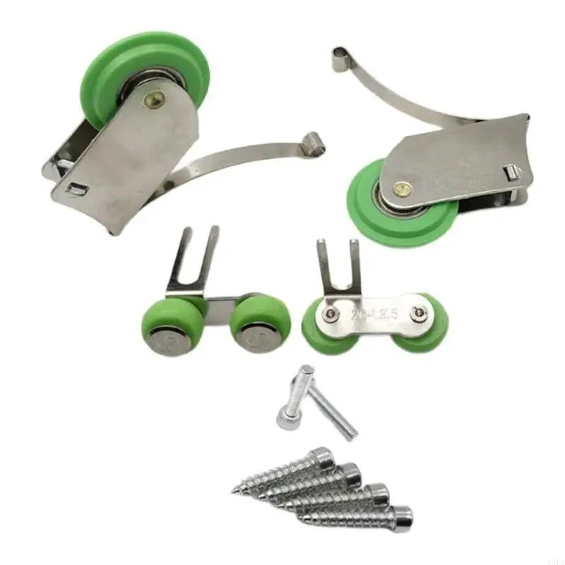 

Heavy Duty Steel & Nylon Furniture Sliding Door Rollers Set Sliding Roller set