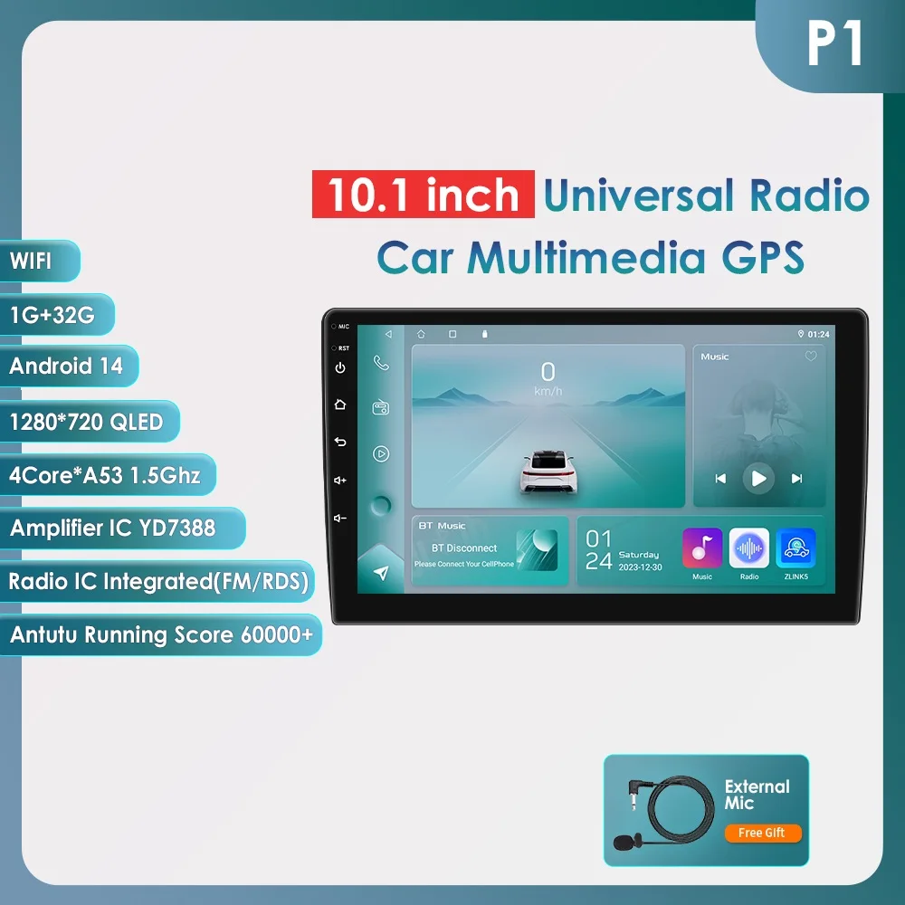 Hizpo Universal Car Radio 2Din 9