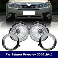 Para Subaru para Forester SH 2009-2012 parachoques delantero luz antiniebla rejilla de conducción lámpara antiniebla con bombilla cubierta de luz antiniebla