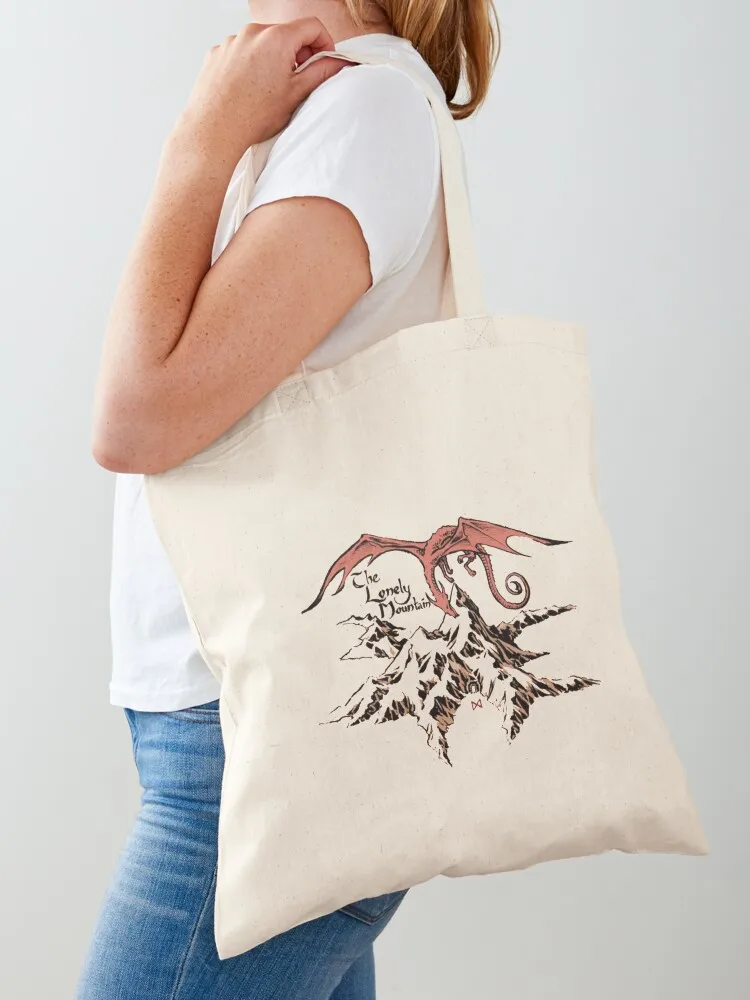 

Lonely dragon Tote Bag Portable shopping bag shopping bag logo tote university custom canvas