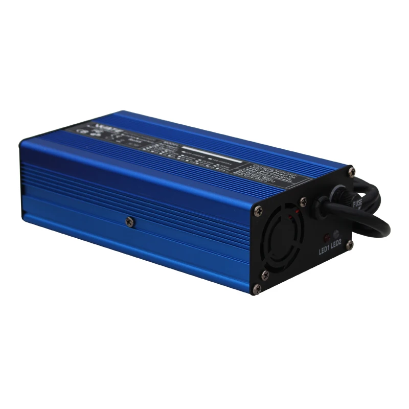 88.2V 3A Charger 77.7V Li-ion Battery Smart Charger Used for 21S 77.7V Li-ion Battery High Power With Fan Aluminum Case