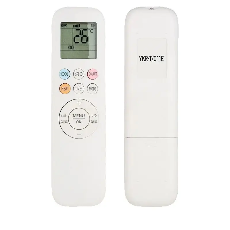 

YKR-T/011E For AUX Remote Control Replacement, For AUX Air Conditioner 12HI85DEUS 18NIX85DEUS 12HEL85GOD