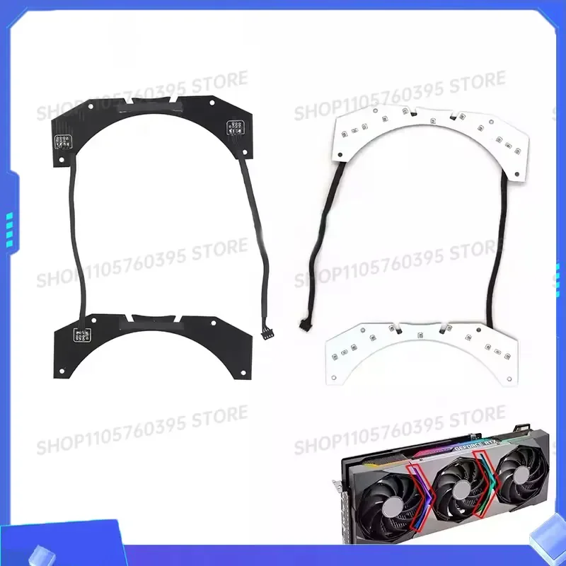 RGB LED Sign Lights for MSI RTX 3070 3080 3080 Ti 3090 3090 Ti SUPRIM X Graphics Video Card Decoration