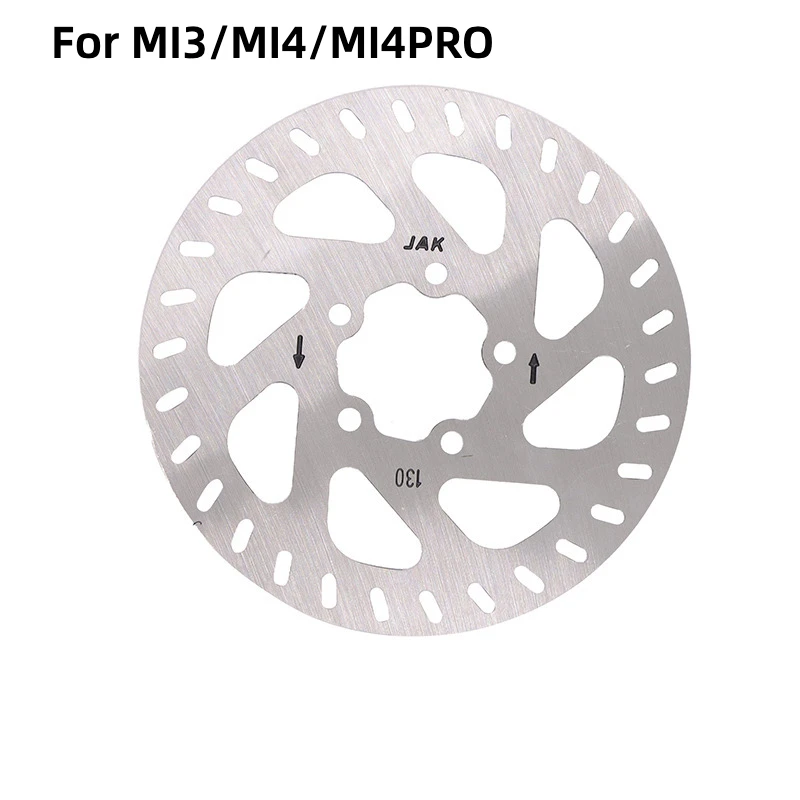 130mm Brake Disc Set For Xiaomi Mi 3 /Mi 4 /4 Pro Electric Scooter Stainless Steel Rotor Pad Replacement Parts 5 Holes Screws