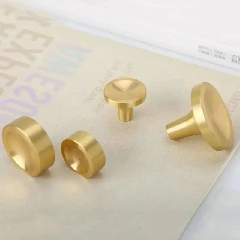 New Arrival 10PCS European Brass Cabinet Pulls Furniture Handles Cupboard Wardrobe Drawer Kitchen Cabinet Pulls Handles & Knobs