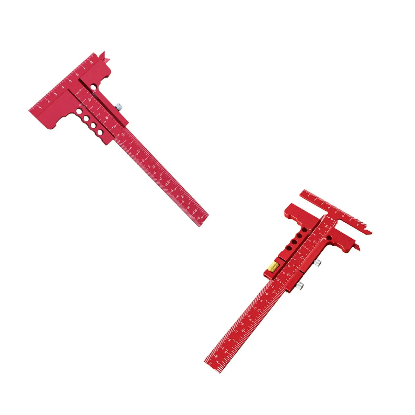 

T Shaped Wood Workings Scriber Marking Measuring Gauge Wood Workings Ruler for Carpentry