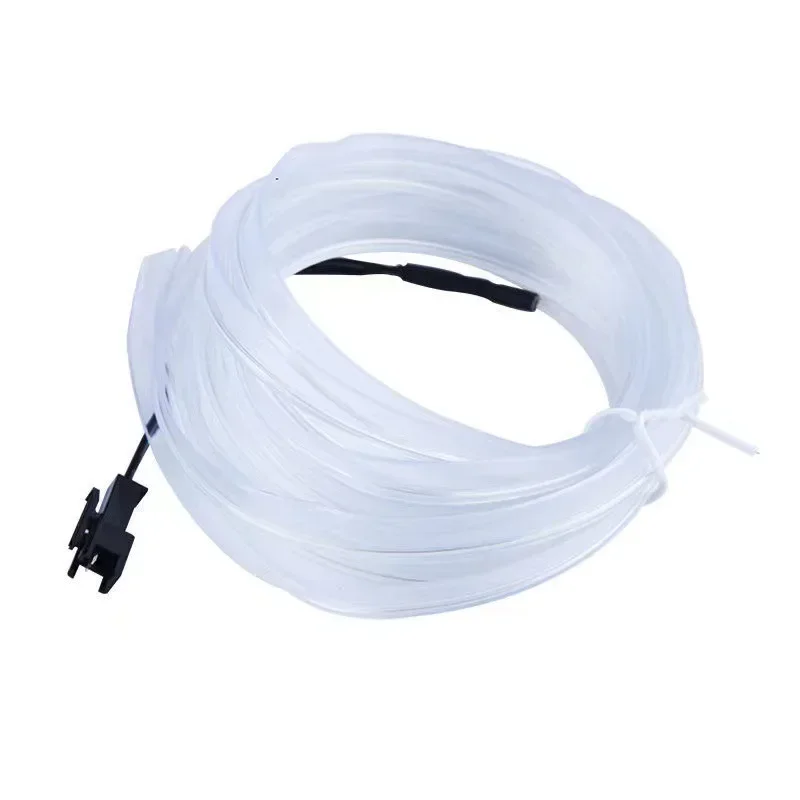 5m Car Interior Atmosphere Lighting LED Strip 5V DIY Flexible EL Cold Light Line Tube With USB Auto Decoration Ambient Lamp