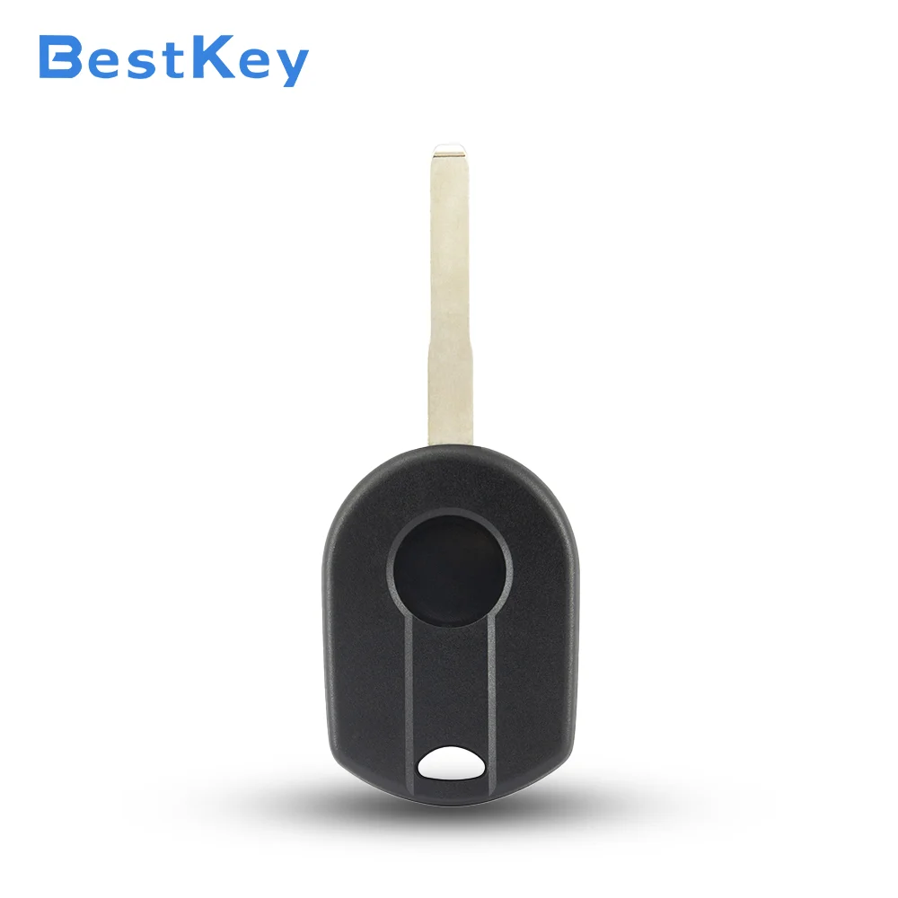 Best Key | Remote Head Key For Ford Escape Fiesta Focus C-Max Transit Connect 2012-2019, 315MHz, HU101 Blade, Built-in 4D63 Chip