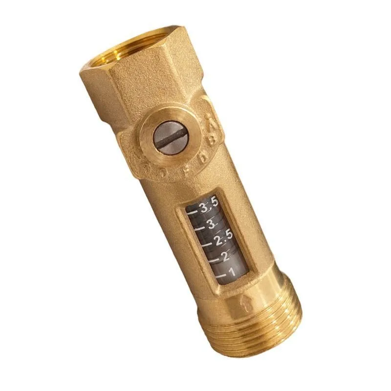 For All-copper Flowmeter Inner and Outer Wire Balance  Ball   Flow   Solar Workstation Copper Accessories 4 Points 6 Points