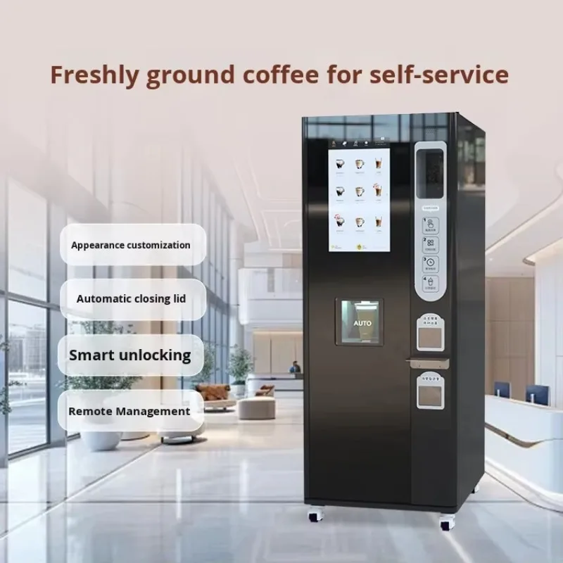 Automatic Coffee Vending Machine | Commercial Self Service Coffee Machine Bean to Cup System view 4