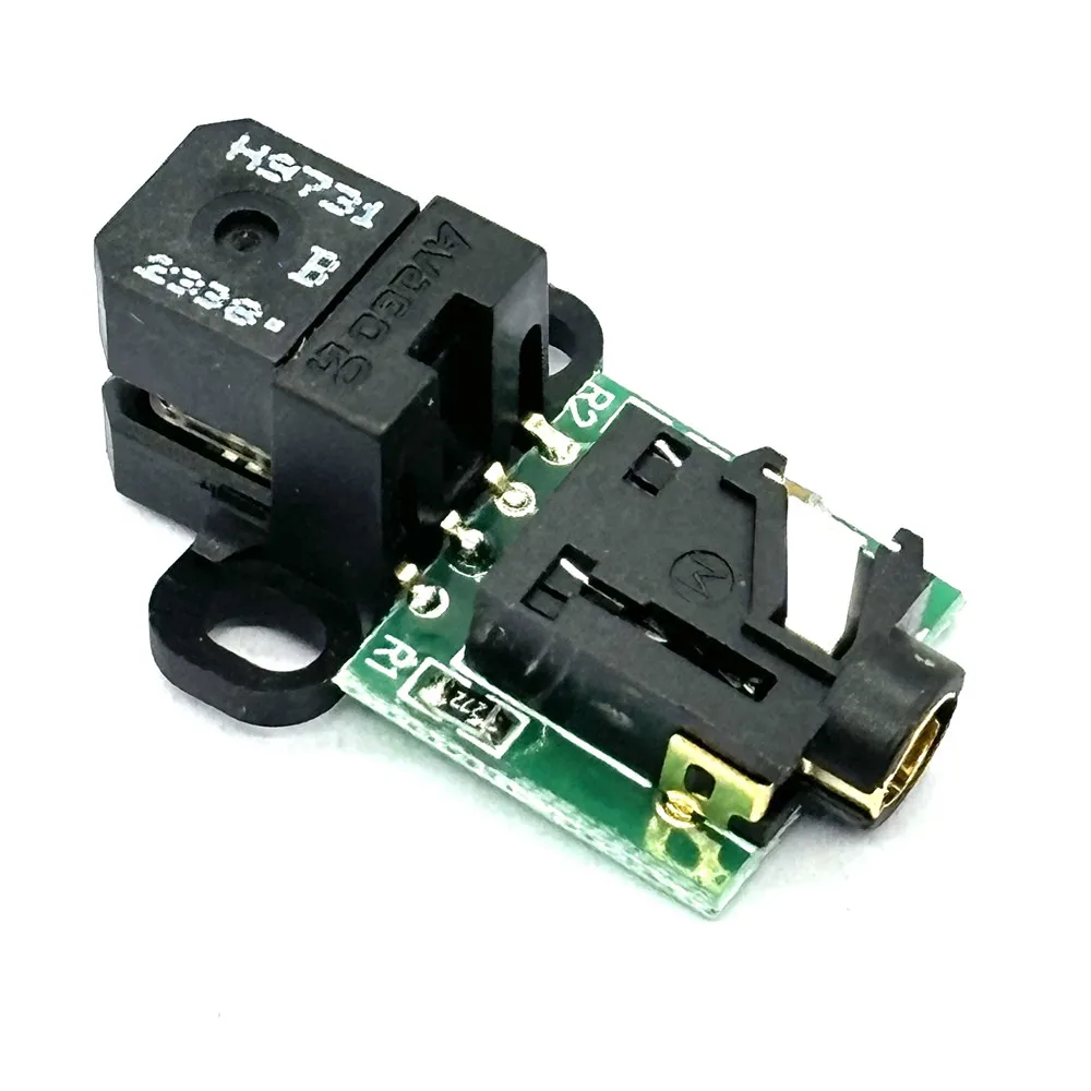 Optical Incremental Rotary Encoder Disk Module with Audio Plug 5V Voltage Output 1024ppr Mini PD30-6.35G1024BST5