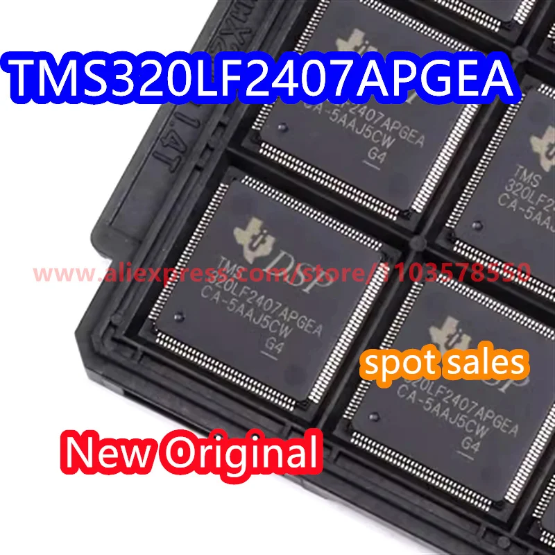 

5PCS TMS320LF2407APGEA chip DSP digital signal processor package LQFP144 brand new original 320LF2407APGEA