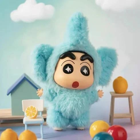 핫 크레용신짱 블라인드 박스 코스튬 파티 시리즈 비닐 인형 애니메이션 액션 피규어 미스터리 박스 귀여운 컬렉션 모델 장난감 선물