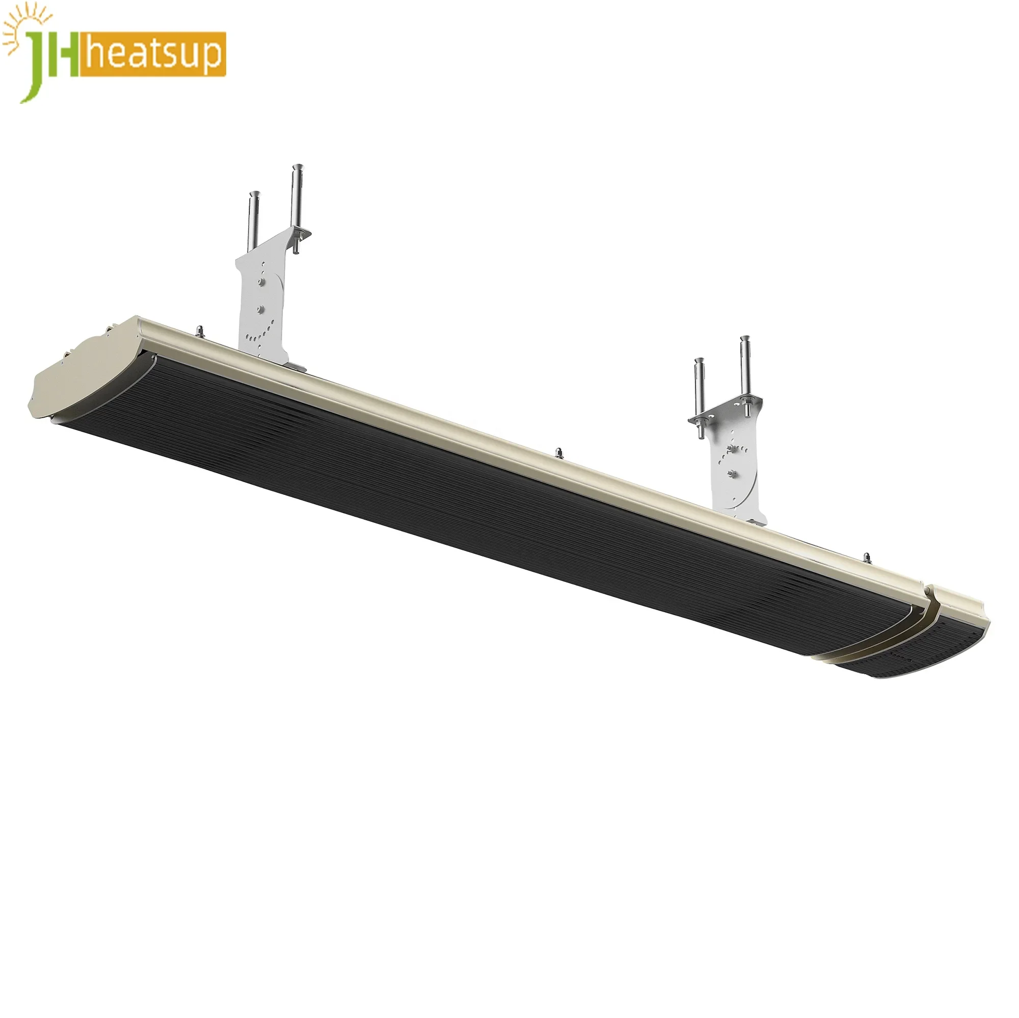 IP65 في الهواء الطلق الأشعة تحت الحمراء البعيدة سخان مشع سقف كهربائي أو الحائط لوحة الشريط الحراري 1000/1800/2400 واط سخان الأشعة تحت الحمراء