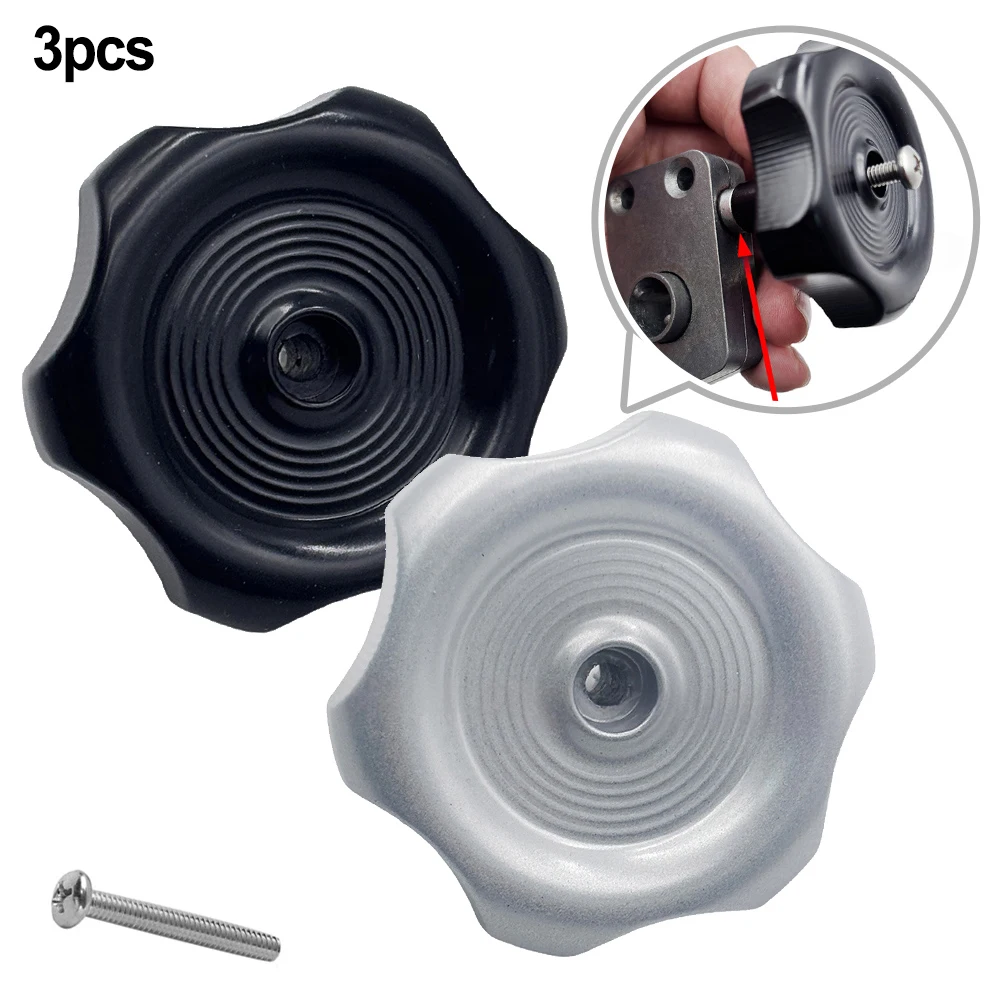 Simplify Your RV Repairs Package Includes 3 Replacement Latch Knobs Made from Sturdy Materials Plus Mounting Screws
