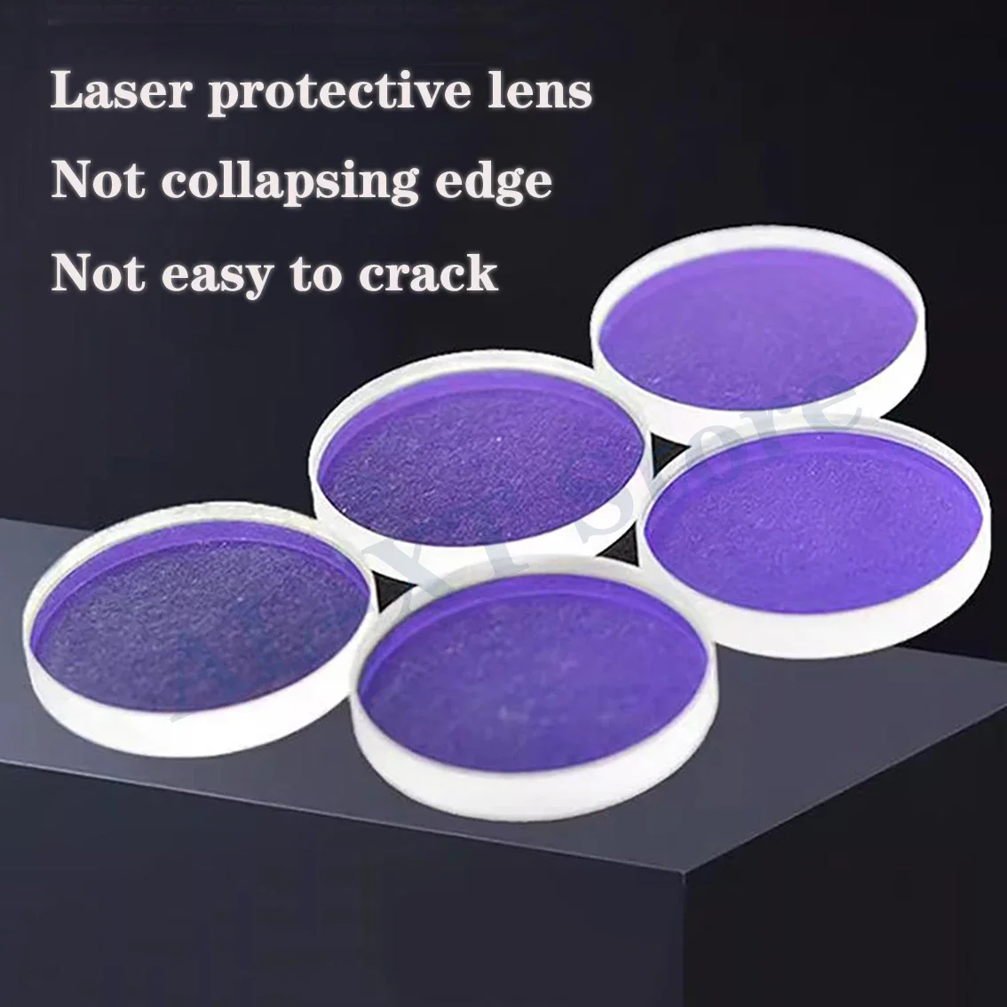 Laser Protective Lens Coated Quartz 28x4 30x5 37x7 22.35x4 Fiber Laser Window Lens For Cutting Welding Machine Head Accessories