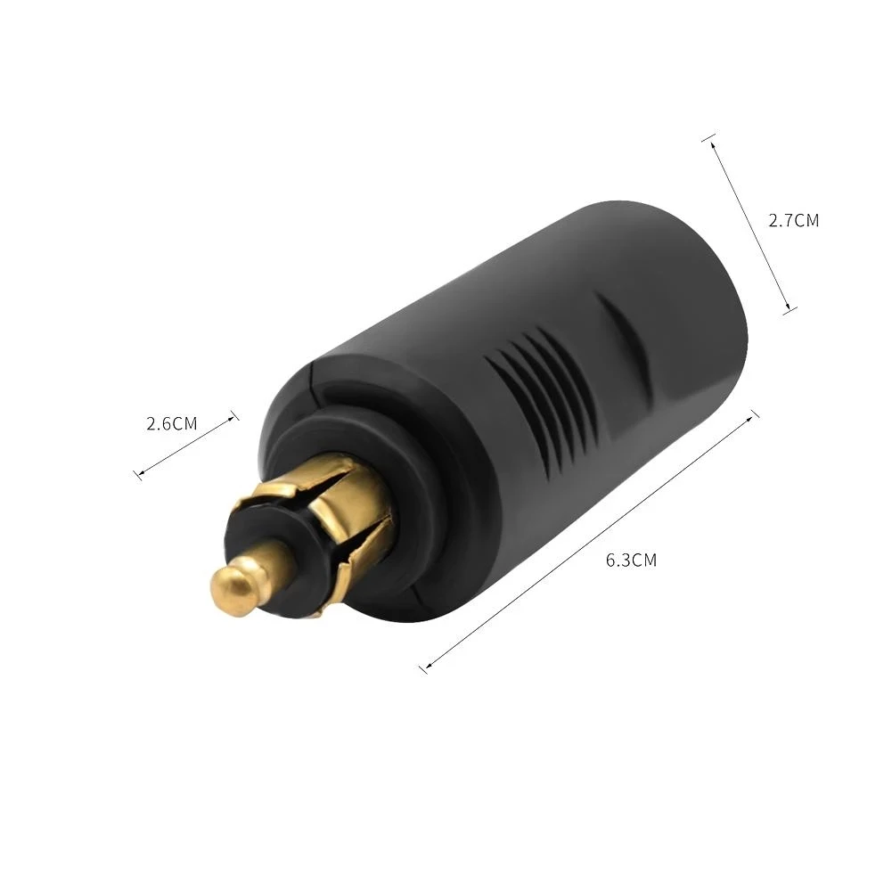 

12V Motorcycle DIN Socket Cigarett Lighter Adapter Connector For European DIN Socket Motorcycle For BMW Adapter Accessories