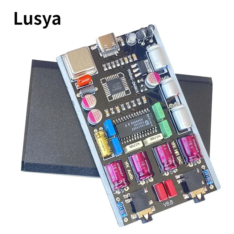 

Lusya PCM2706 DAC TDA1305 decoder amp I2S To 3.5mm Output USB Amp USB DAC Decoder G2-009