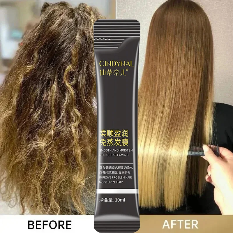 Magical Keratin Hair Mask For Maltreated Hair 5Seconds Repairing Damaged Frizzy Hairs Smoothing Nourish Straightening Hair Care