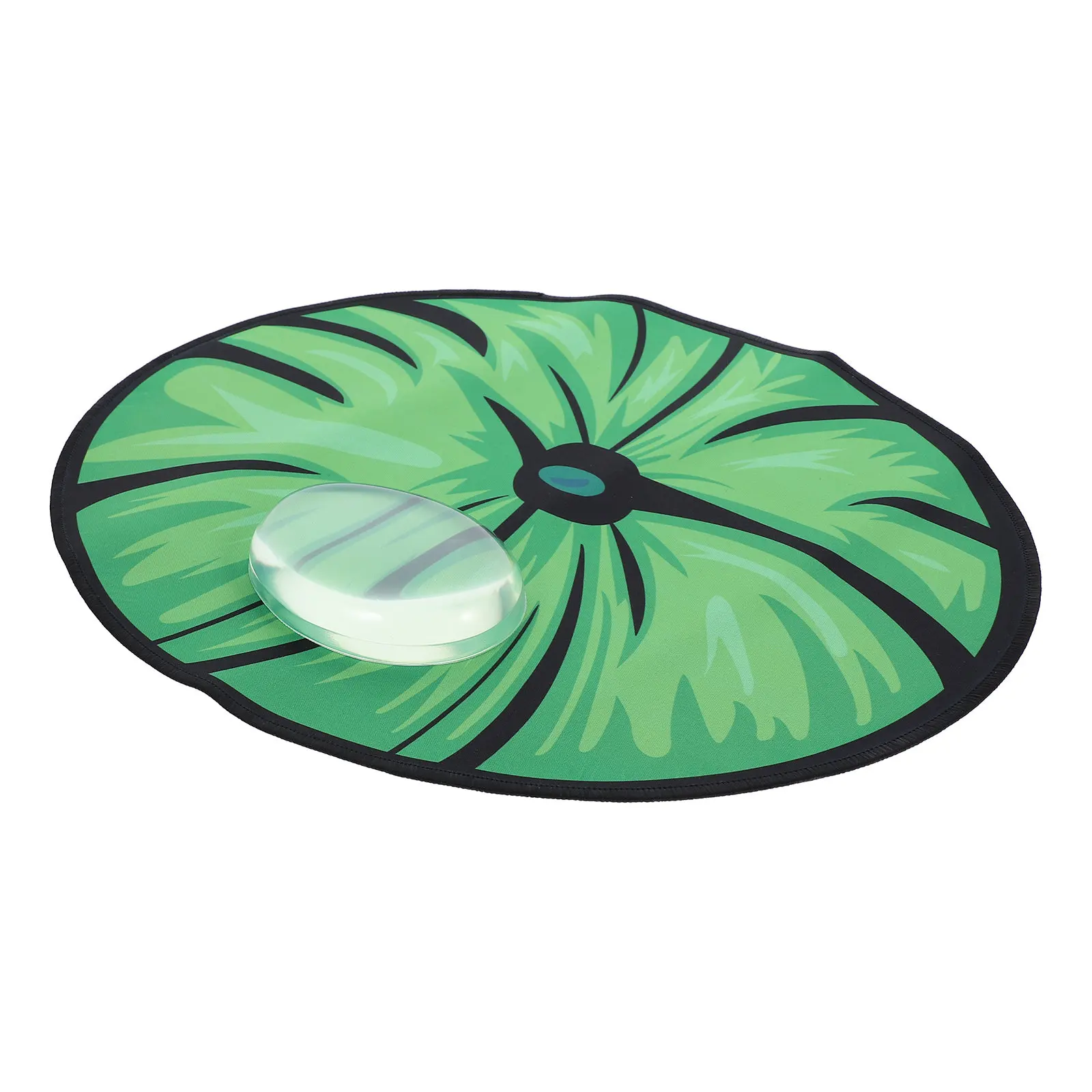 

Cute Green Lotus Leaf Office Mouse Pad Soft Comfortable Nonslip Base Desk Mat for Home Office Computer Laptop Gaming