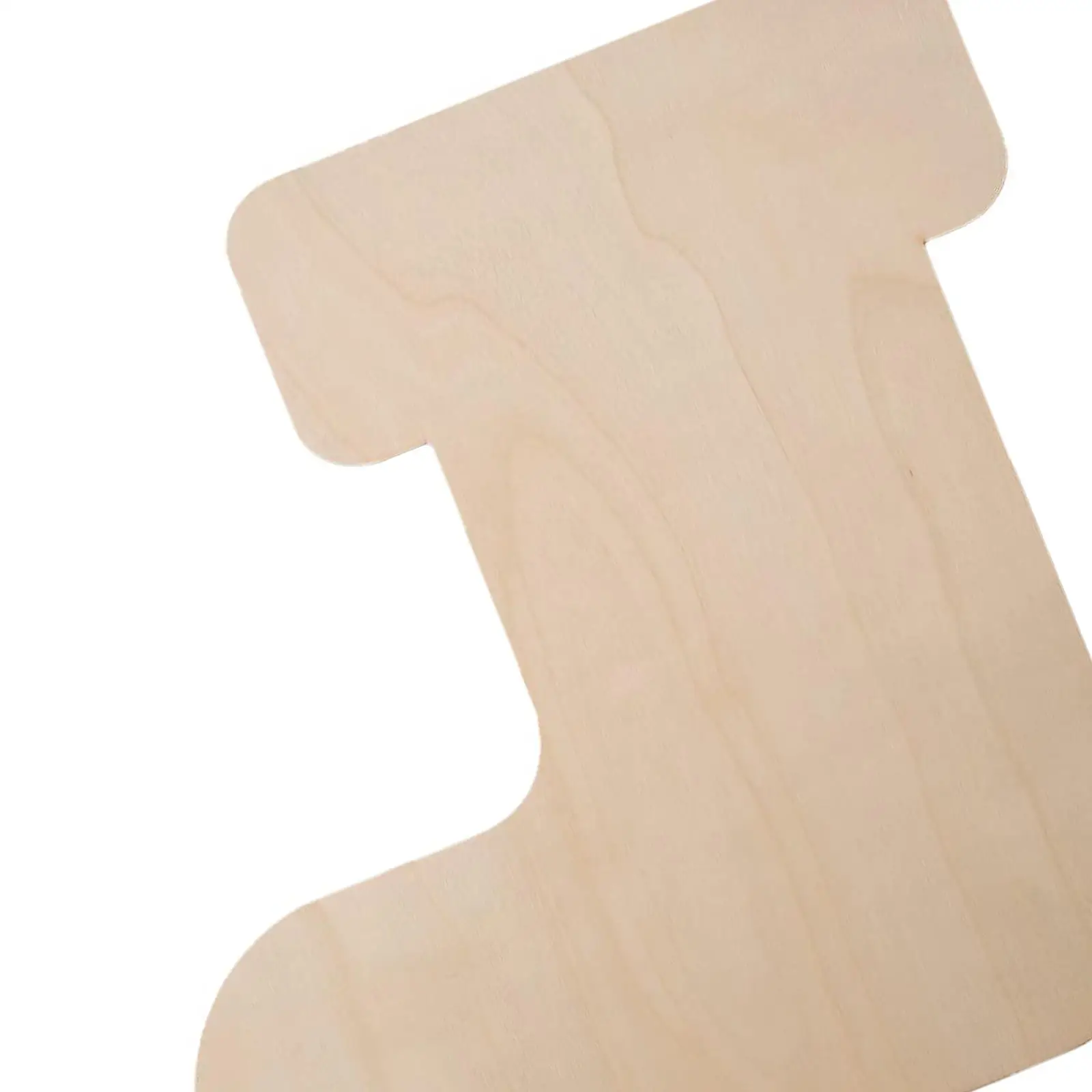 12 calze natalizie in legno non finite, decorazioni fai da te