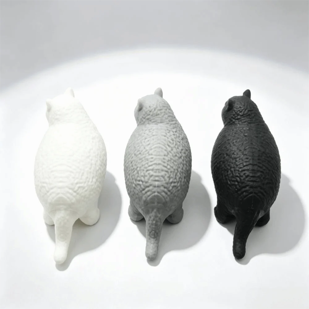 Animal Squishy Cat Shaped Cat Squishy Slow Rising Soft Cat Fidget Cute Slow Rebound Cat Reduce Pressure
