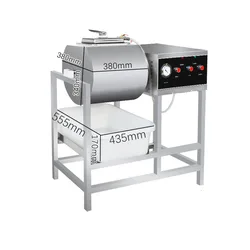 40L Pork Meat Tumbler Machine For Fried Chicken Meat Tumbler Marinator Machine Vacuum Food Salting Marinating Machine