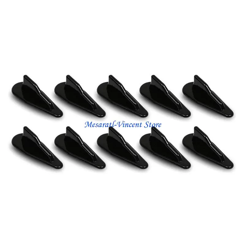 A70F Universal Car Roof Fish Fin Spoiler Wing Rear Roof Spikes Air Generators for Car Truck SUV Roof Decorations
