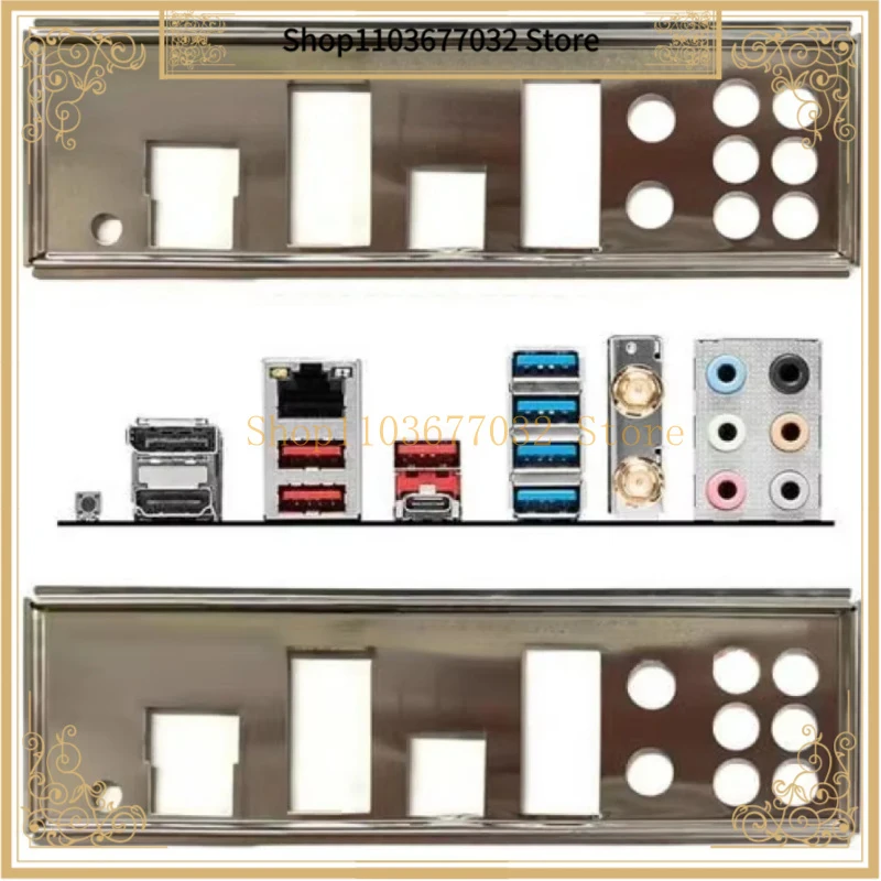 New Factory IO Shield Backplate for MSI PRO B650-P WIFI Mainboard Chassis Rear Bracket Accessory