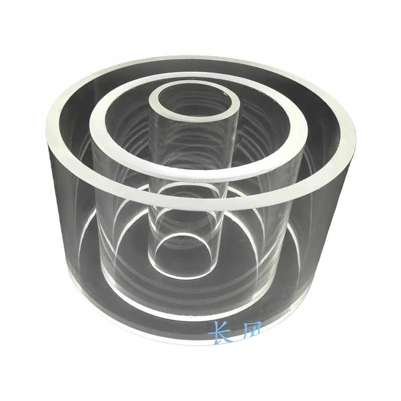 Borosilicate Glass Column,  Diopter Tube, Height 200mm, Thickness 4----10mm