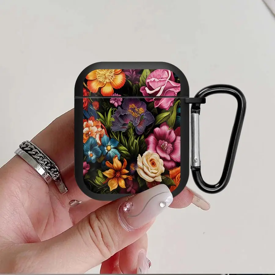Case For Airpods 4 Pro 2 Pro2 3 Pro3 1 Earphone Cases Cover Little Floral Patterns Fashion view 6