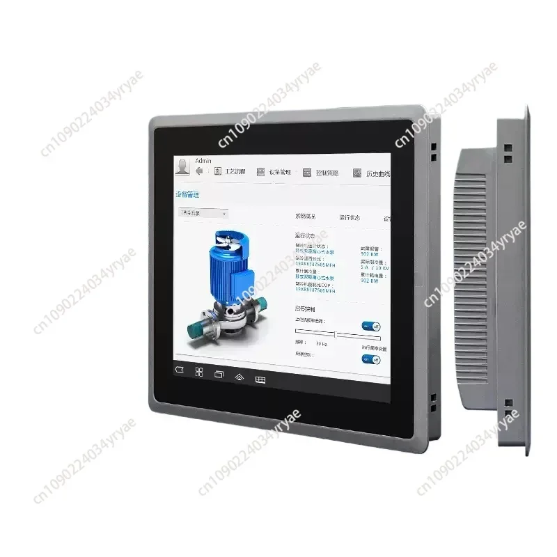 8 12 15 17 inch fully enclosed industrial control all-in-one computer embedded Android touch display industrial tablet computer