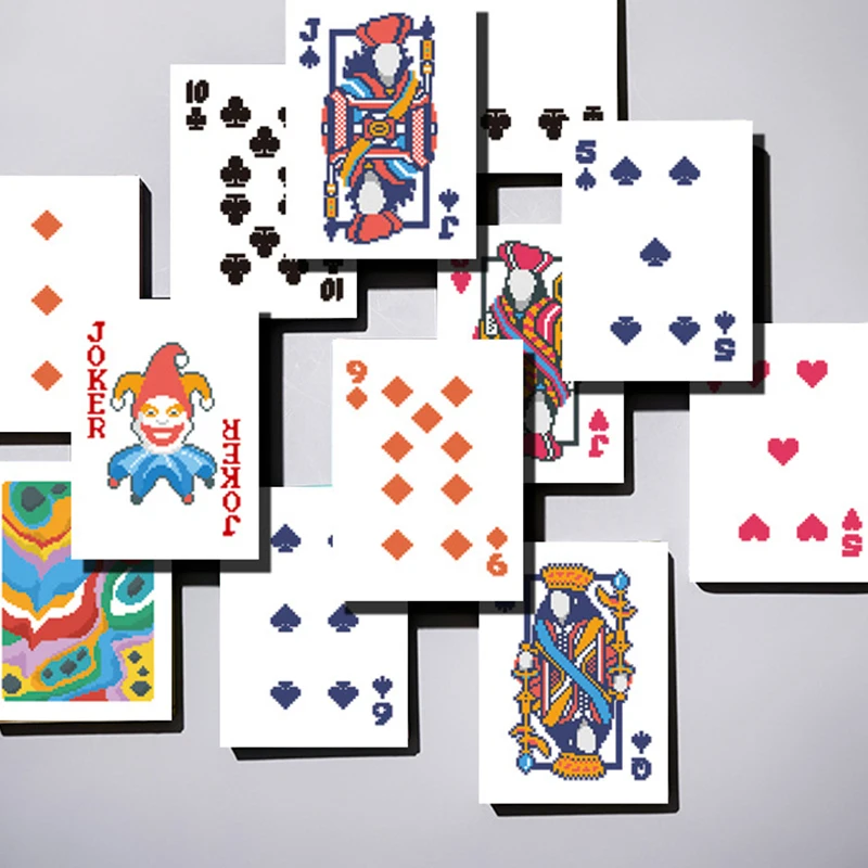 AYVRUOP Baraja De Naipes Balatro Joker – 54 Cartas Góticas Con Diseño De Payaso, Ideal Para Fiestas Y Colección
