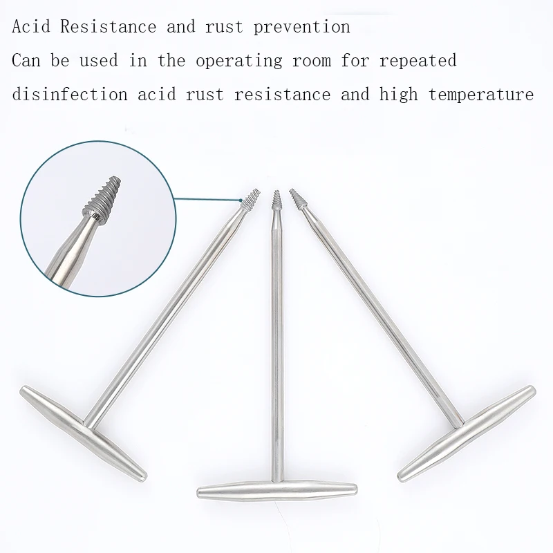 Orthopedie Chirurgische instrumenten, orthopedie, medische schroefslippage-extractor T-schroef slippage-extractor