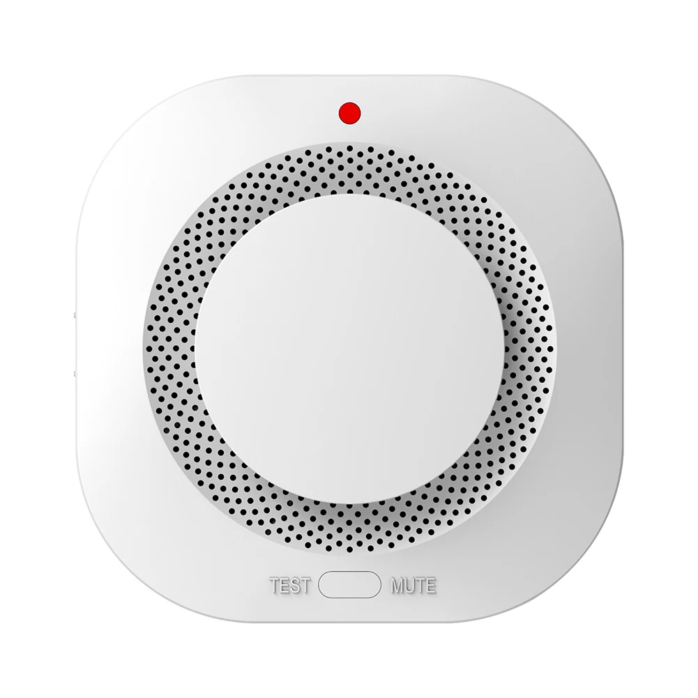 WiFi Tuya Fire Smoke Alarm Detector APP Push Fire Alarm Sensor Compatible with Alexa/Google Home for Indoor Home Safety