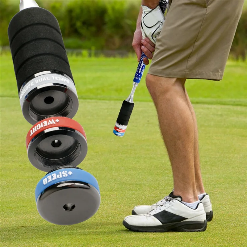 

WOSOFE Telescopic Golf Swing Trainer Stick Adjustable Weight Golf Swing Speed Booster Sticks Golf Posture Corrector Aid