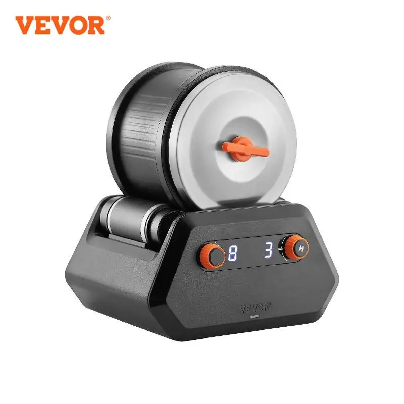 VEVOR Professional Rock Grinder Kit Rock Polisher For Kids And Adults Electronic DIY Rock Tumbler Kit With Polishing  Machine