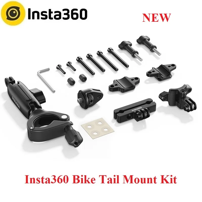 Insta360 Bike Bike Tail Mount Kit Original Sport Accessories For Insta 360 X4/X3/X2/X/GO 3S/GO 3/Ace pro/Ace /RS(Twin/4K)