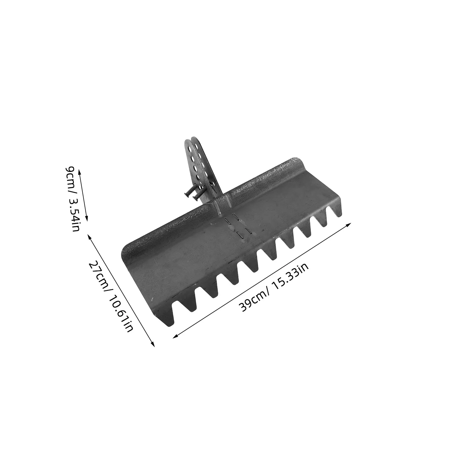 Professional Soil Leveling Rake Heavy Duty Lawn Leveler Tool for Uneven Ground Garden Cultivator Accessory Yard Soil Grading