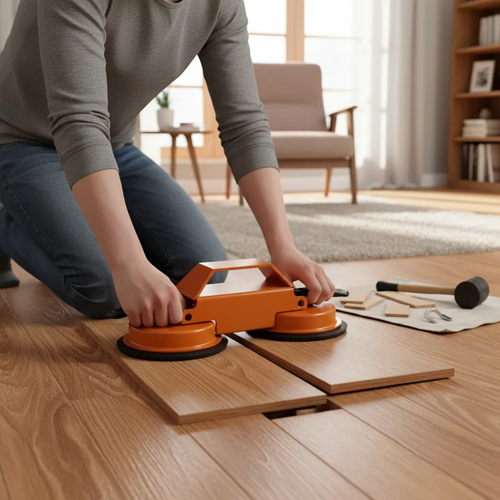 Double Head Floor Gap Repair Tool With Anti Slip Strong Suction For Hardwood Flooring