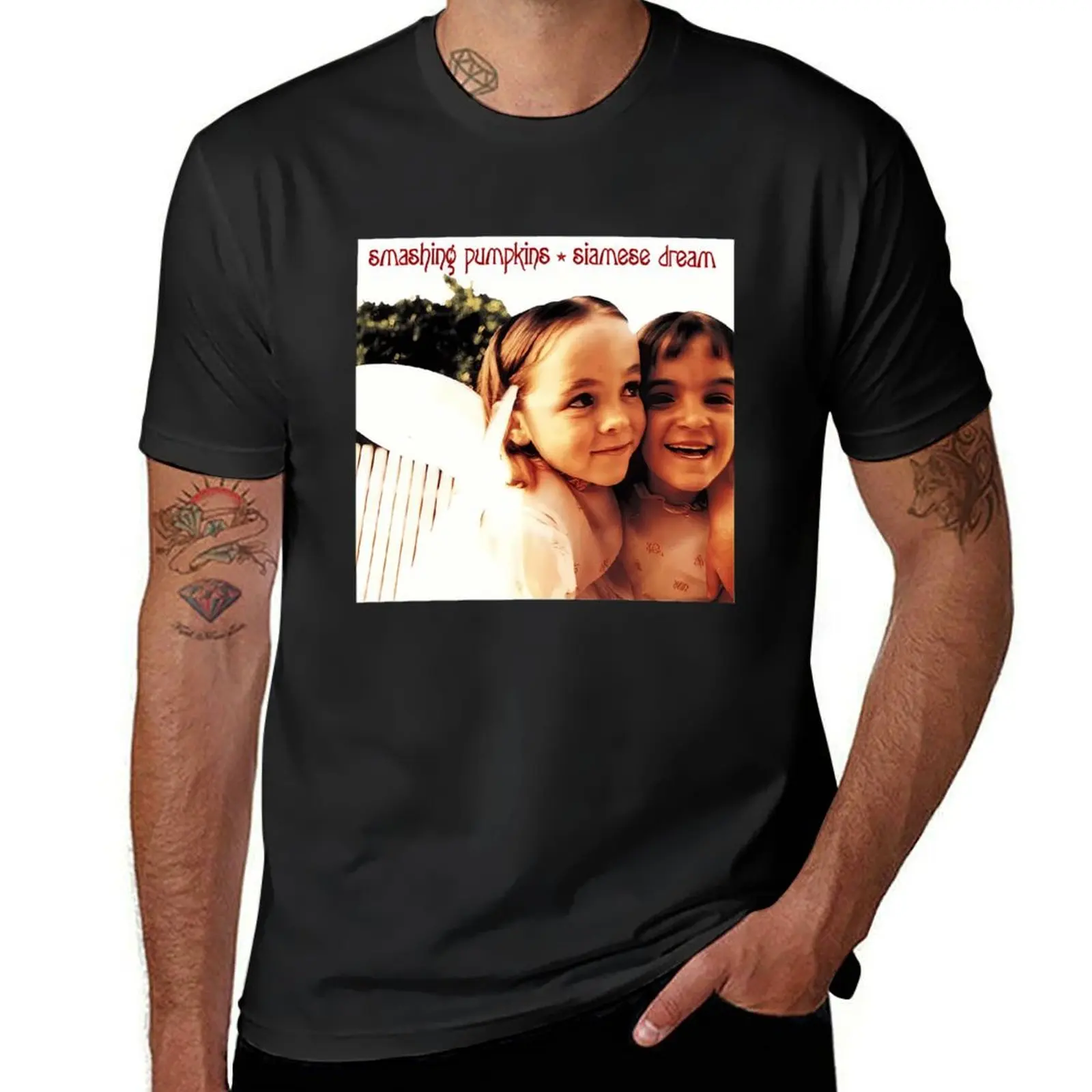 Smashing Pumpkins Siamese Dream T-Shirt quick drying street wear tops mens clothes