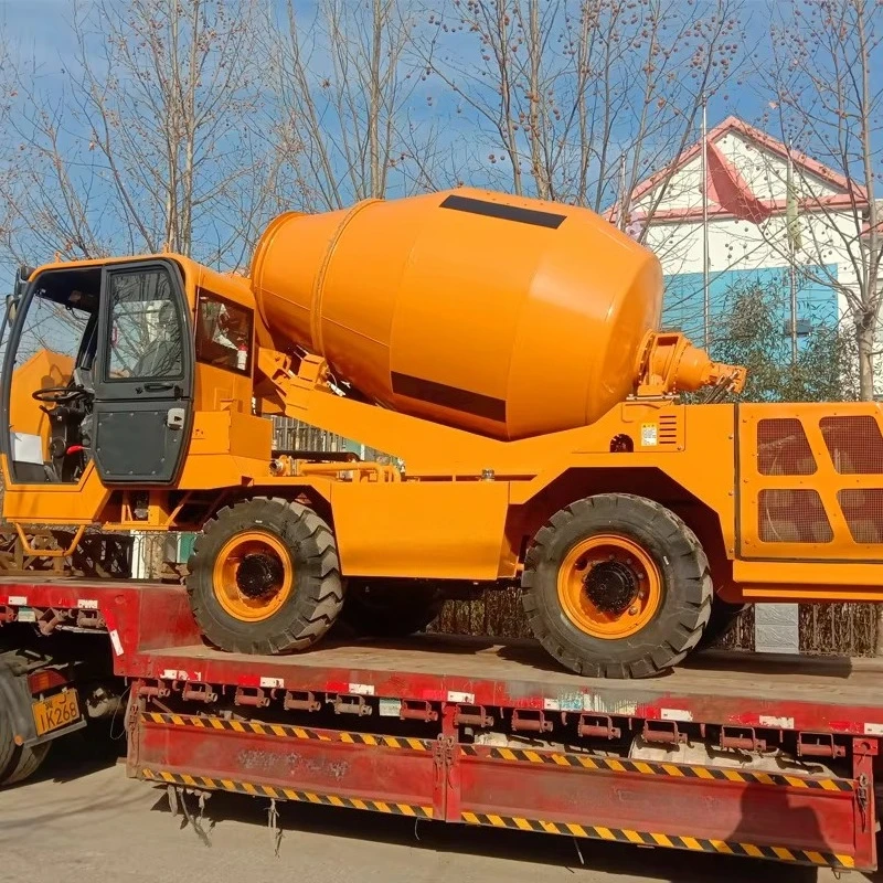 Manufacturer's direct supply cement mixer truck 6m ³ self installed concrete mixer, factory price