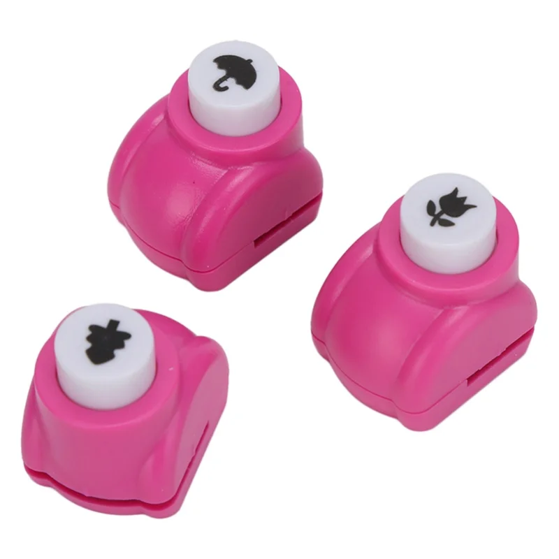 10-teiliger Locher mit verschiedenen Mustern, einfache Bedienung, multifunktionales tragbares Locher-Bastelset