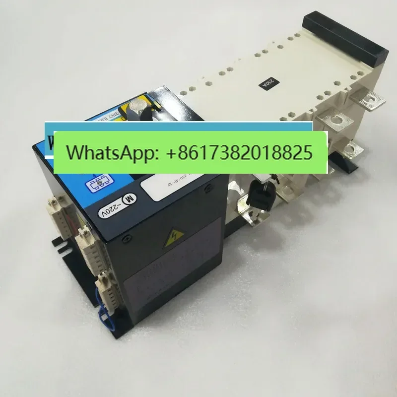 Automatischer Transferschalter 4P 250A PC-Qualität 220V 4-poliger 3-Phasen-Dual-Netzschalter