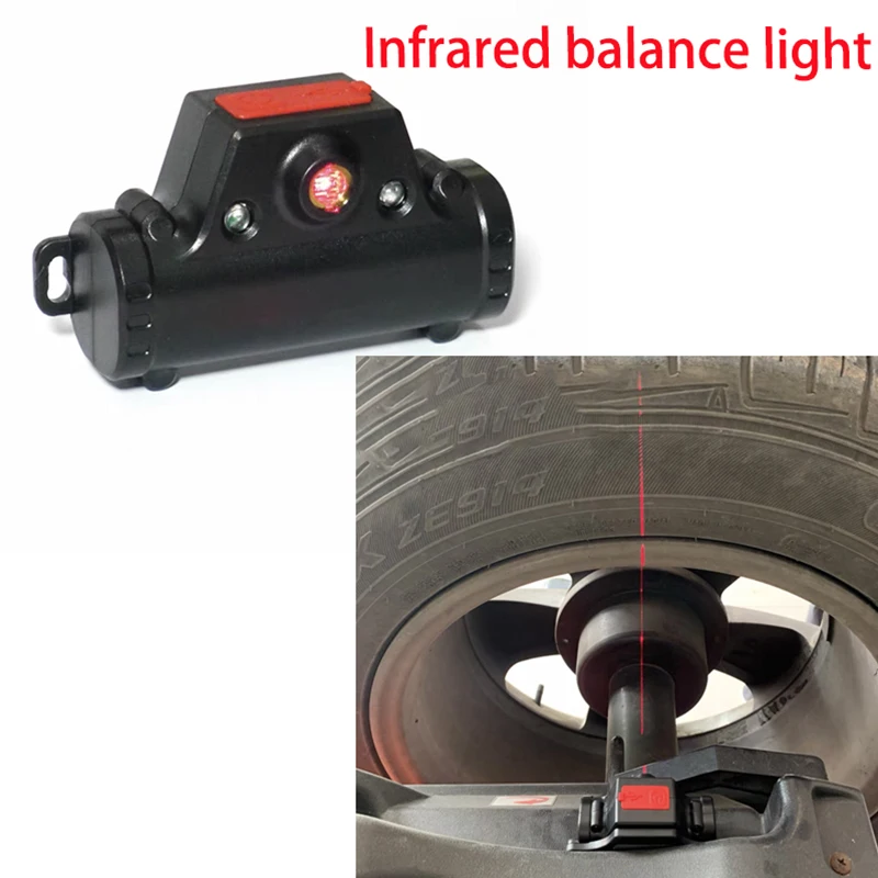 Car tire locator laser locator infrared spot finding lead block tire balance laser light car four wheel balancer