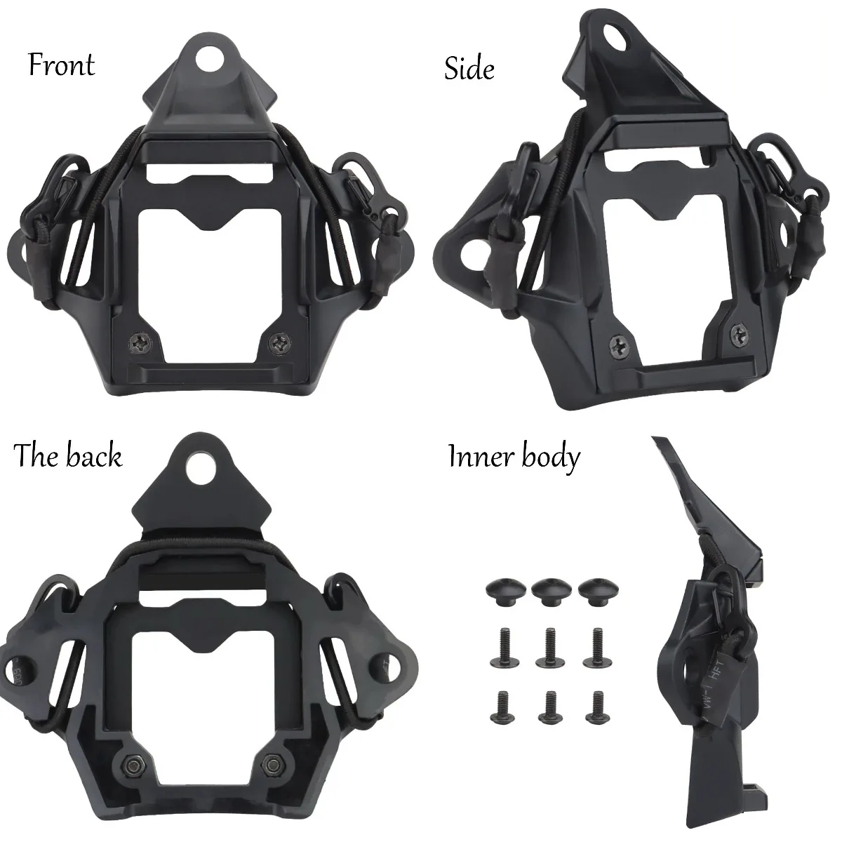 FAST Shooting Helmet Night Vision Device Bracket Accessories for Tactical Helmet VAS Shroud Three Hole NVG Mount Adapter